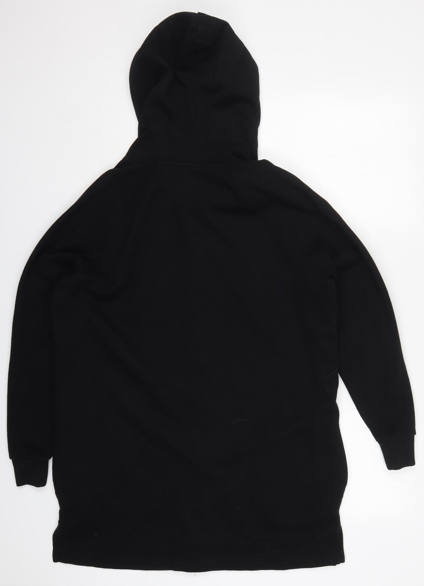 Capsule Womens Black  Cotton Full Zip Hoodie Size 18  Zip