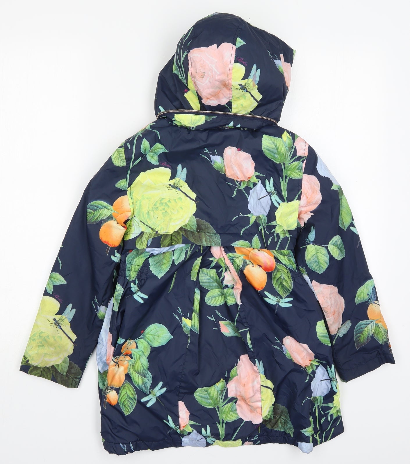 Ted Baker Girls Blue   Basic Coat Coat Size 9 Years  Zip