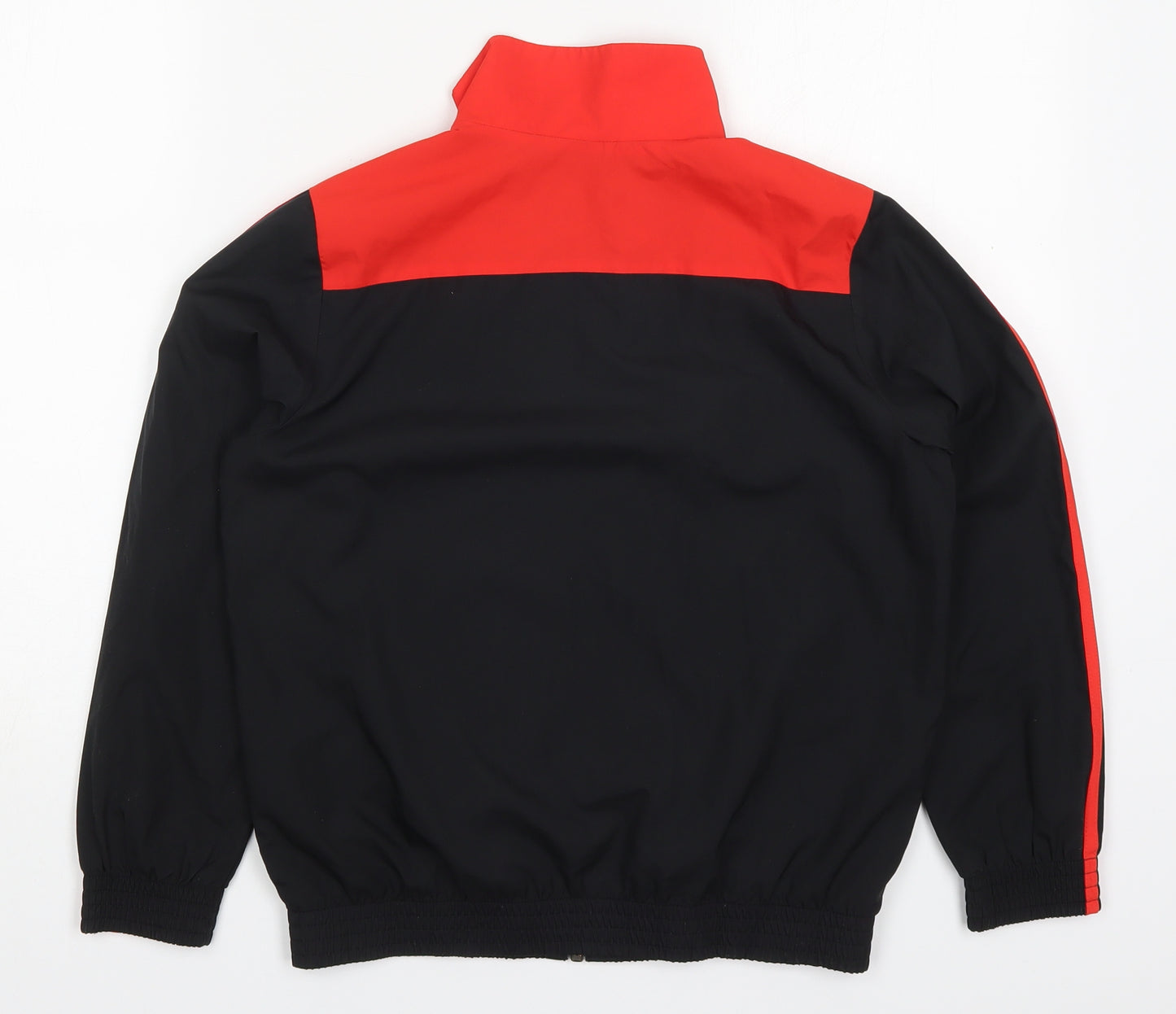 adidas Boys Red   Jacket  Size 9-10 Years  Zip - Red and Black