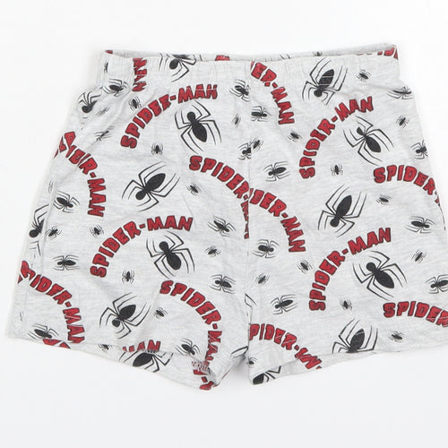 Primark Boys Grey  Cotton Sweat Shorts Size 2-3 Years  Regular  - Spiderman Pyjama Pants