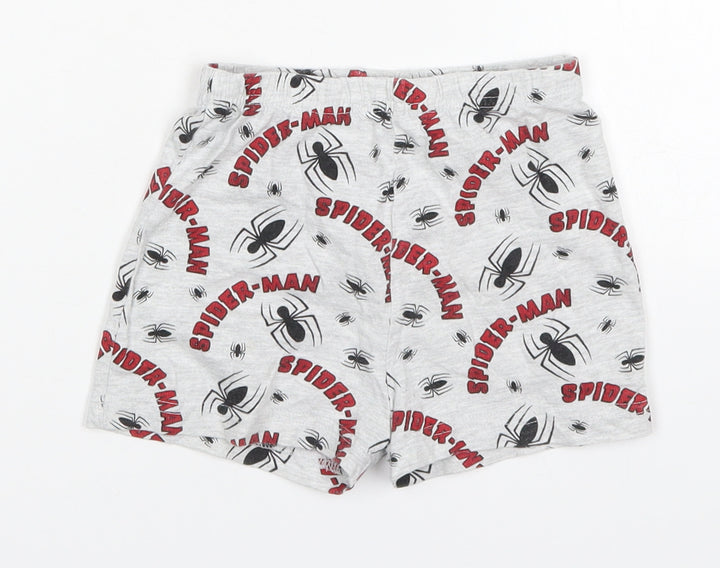 Primark Boys Grey Cotton Sweat Shorts Size 2-3 Years Regular - Spiderman Pyjama Pants