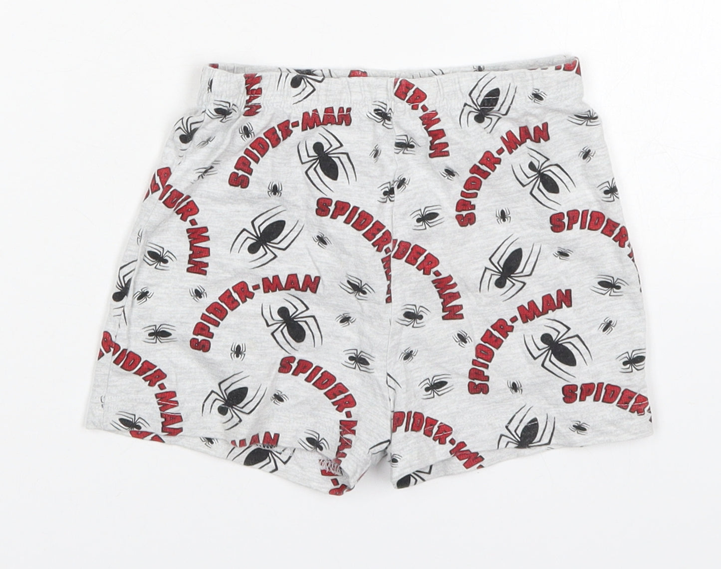 Primark Boys Grey  Cotton Sweat Shorts Size 2-3 Years  Regular  - Spiderman Pyjama Pants