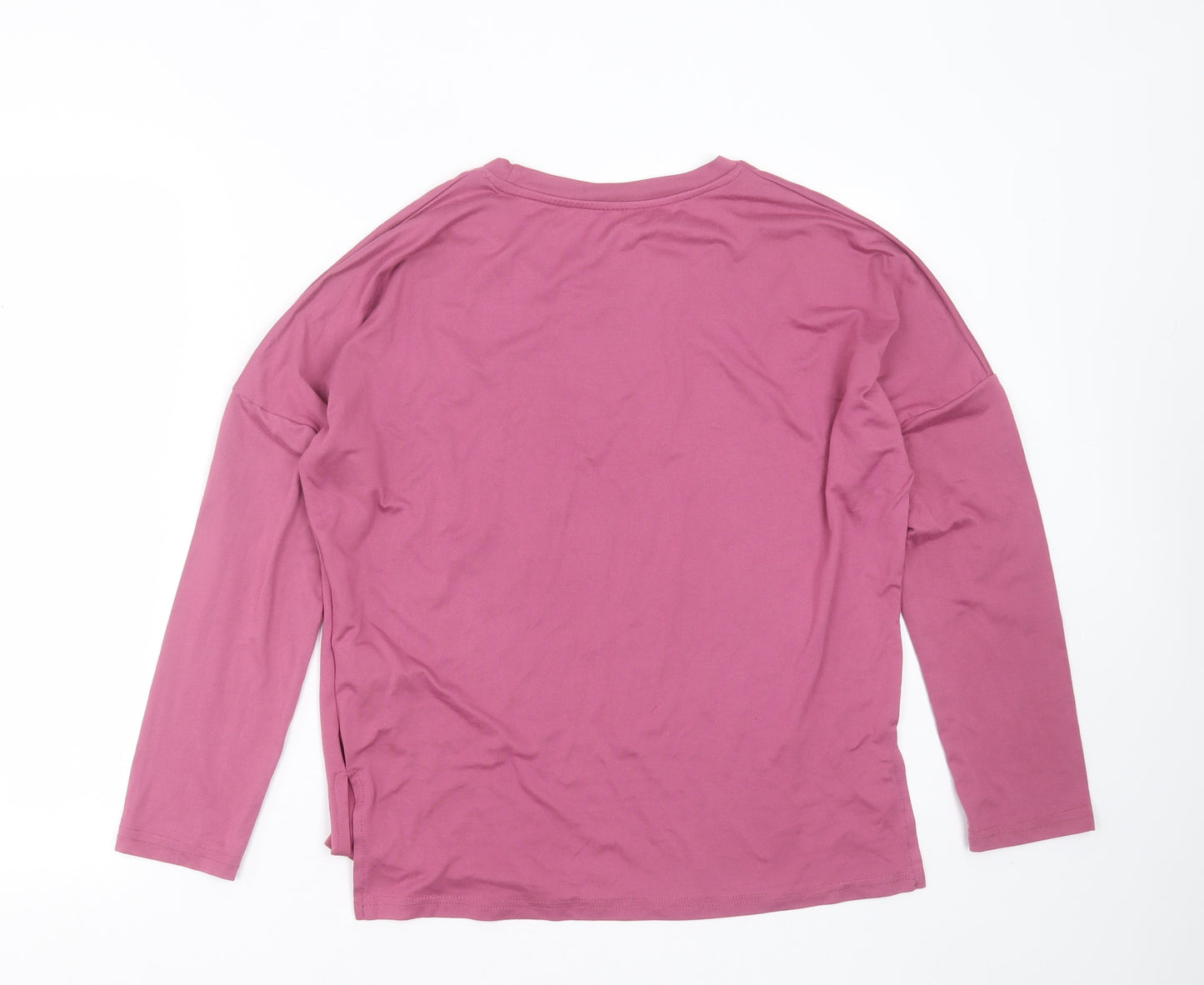 Peacocks Womens Purple Solid Polyester Top Pyjama Top Size 6   - j'adore sleep