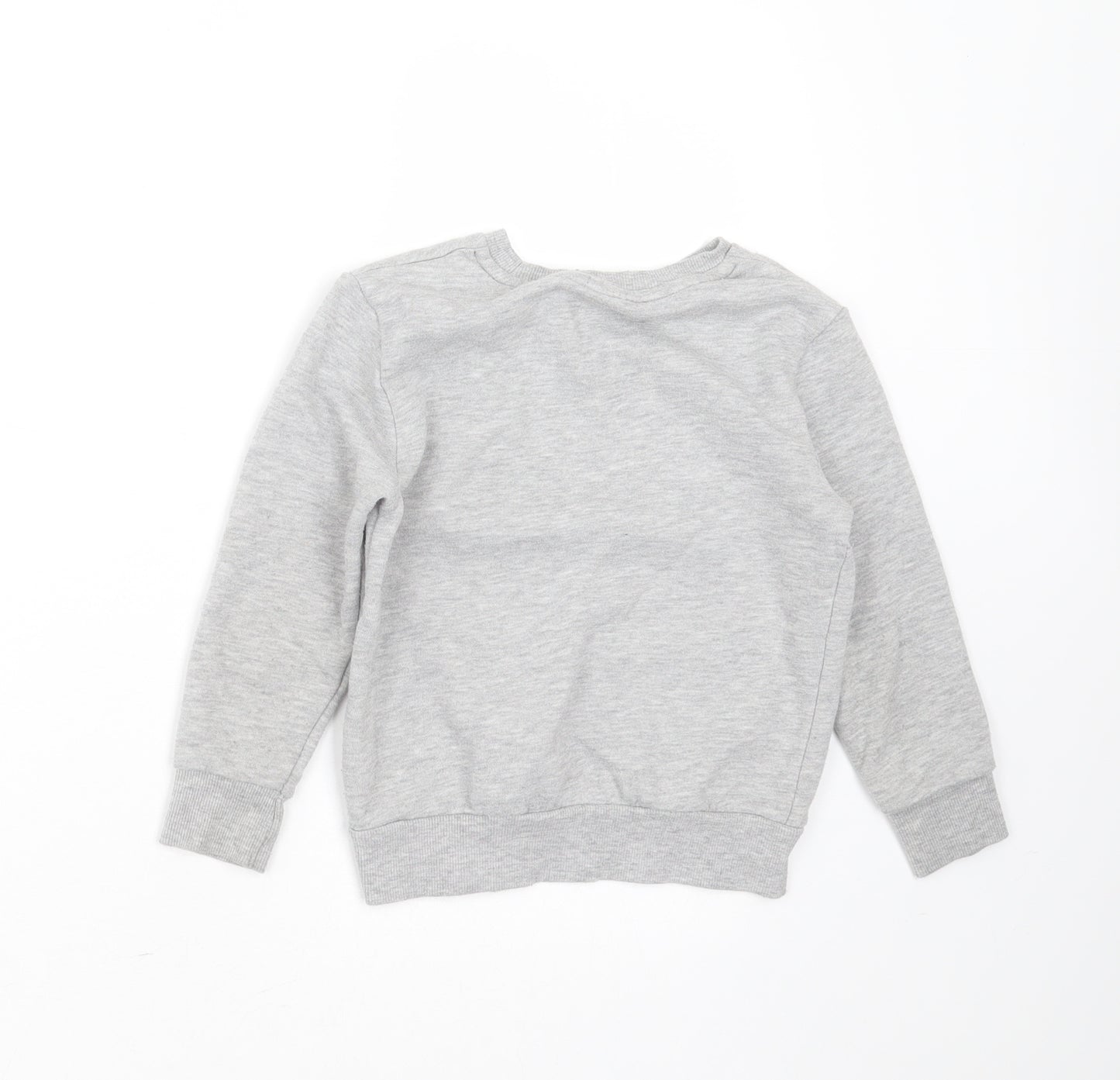 George Boys Grey  Cotton Pullover Sweatshirt Size 4-5 Years   - marvel