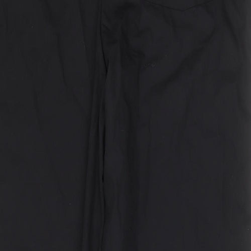 Adar Womens Black  Polyester Trousers  Size 2XL L30 in Regular