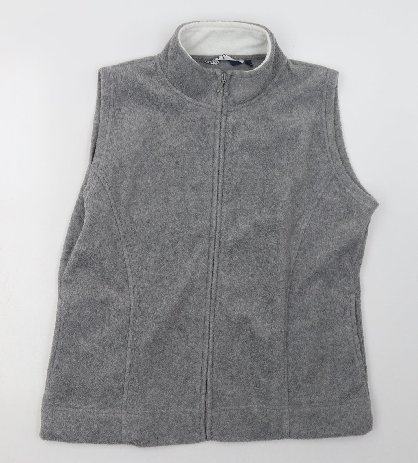 EWM Mens Grey   Gilet Jacket Size L  Zip