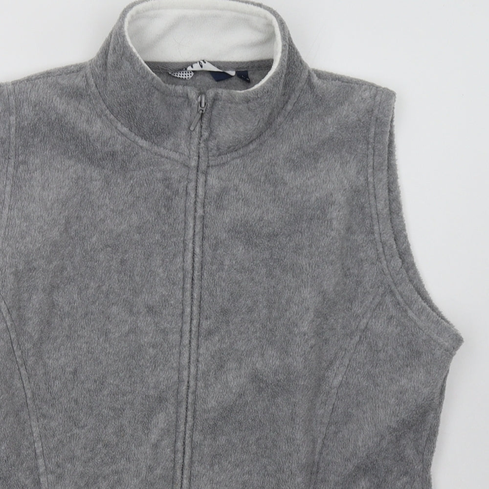 EWM Mens Grey   Gilet Jacket Size L  Zip