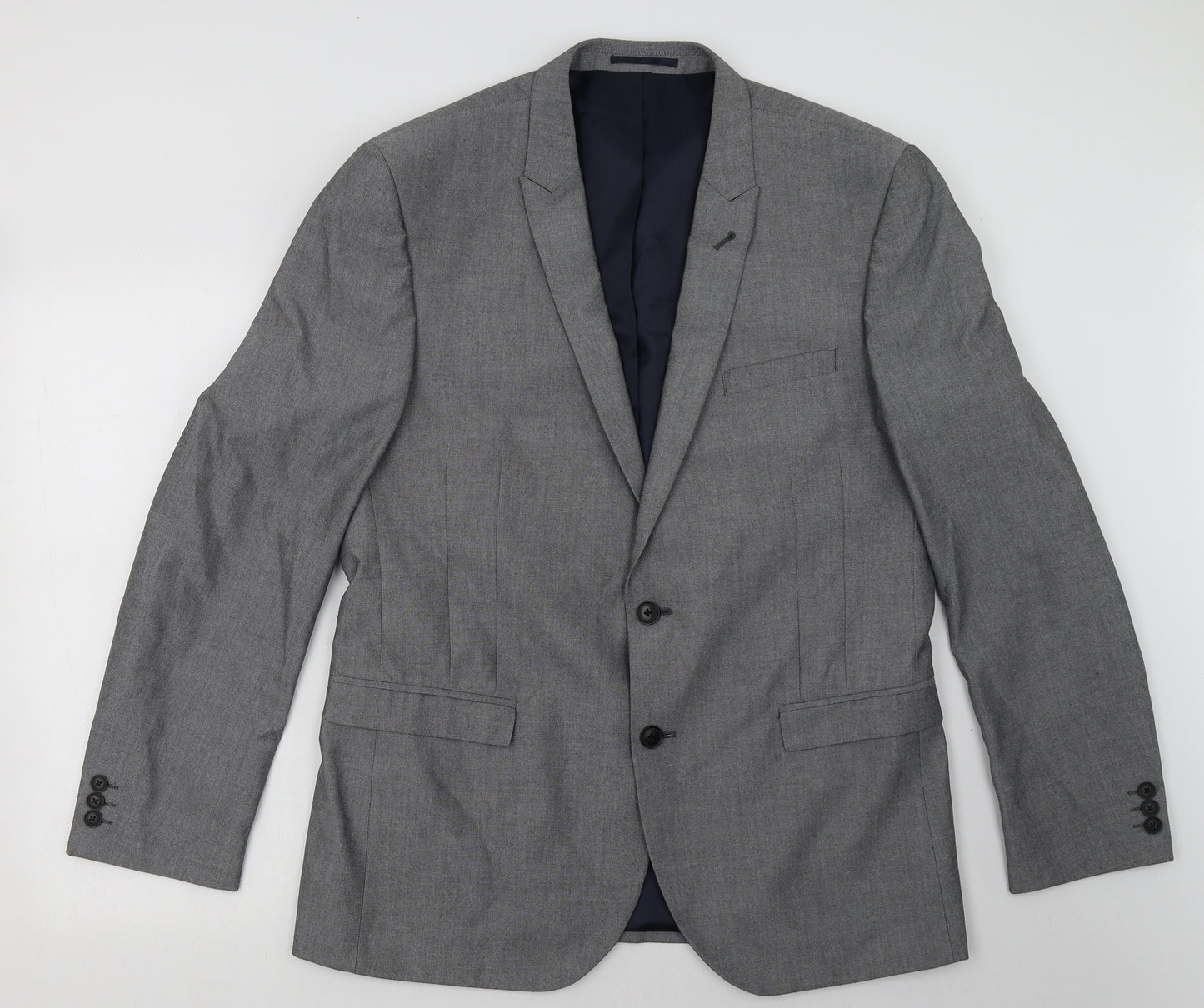 NEXT Mens Grey   Jacket Blazer Size 44  Button