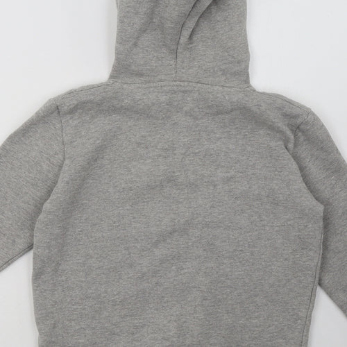 Liverpool FC Girls Grey  Cotton Pullover Hoodie Size 9-10 Years  Pullover - Liverpool Football Club