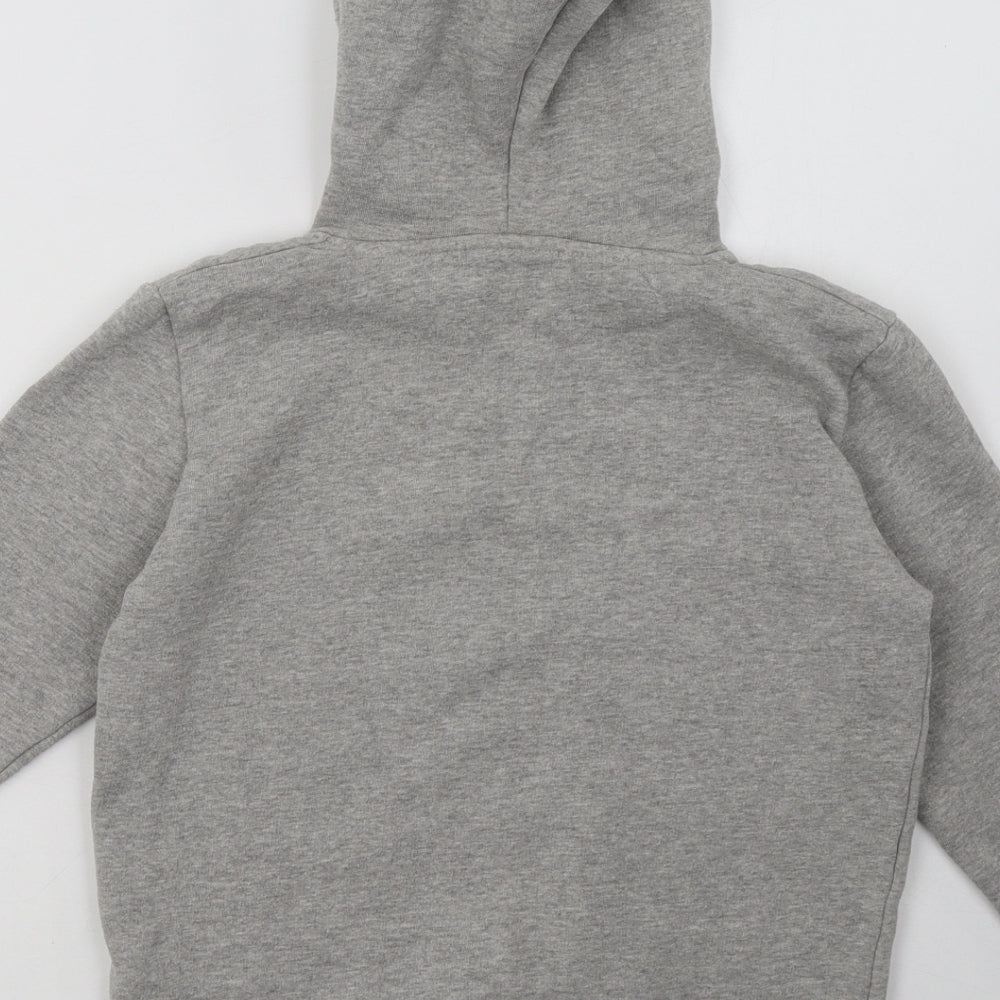 Liverpool FC Girls Grey  Cotton Pullover Hoodie Size 9-10 Years  Pullover - Liverpool Football Club