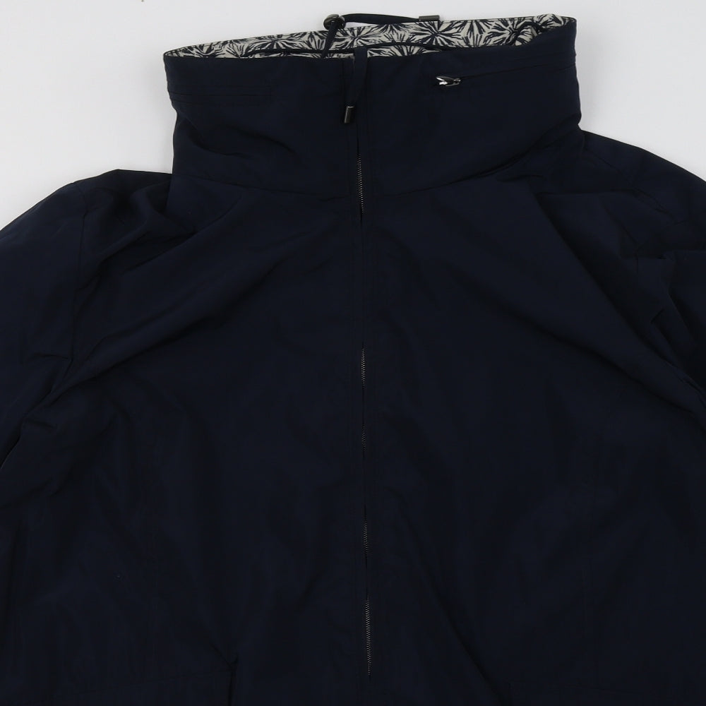 cotsworld Womens Blue   Jacket  Size 14  Zip - Reversible