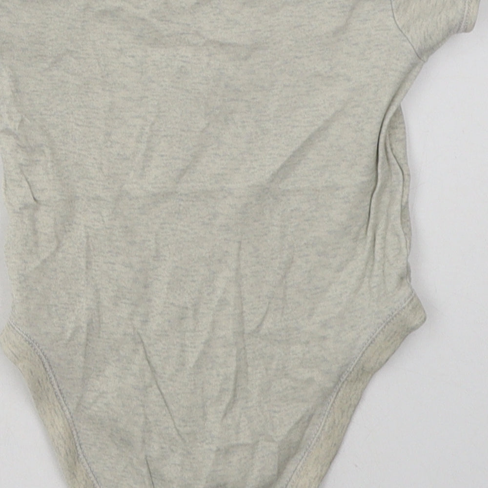 George Baby Beige Geometric Cotton Babygrow One-Piece Size 18-24 Months  Buckle - Batman