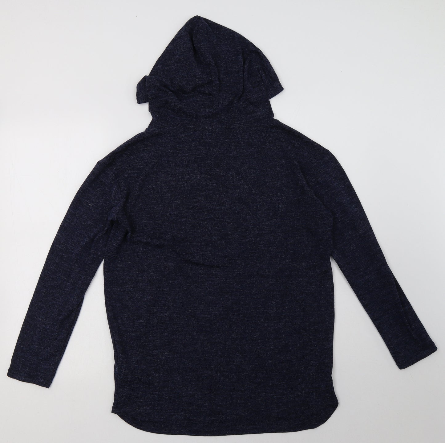 Cotton On Mens Blue  Polyester Pullover Hoodie Size S