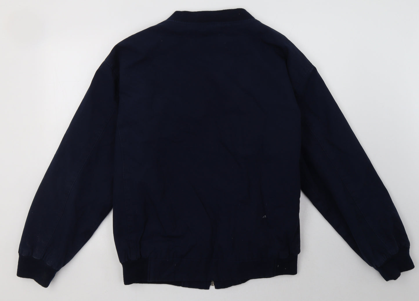 detail Mens Blue   Bomber Jacket Jacket Size XL  Zip
