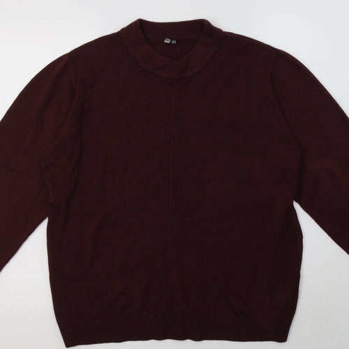intuition Womens Red  Acrylic Pullover Sweatshirt Size 20  Pullover