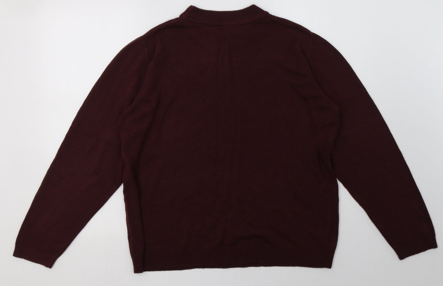 intuition Womens Red  Acrylic Pullover Sweatshirt Size 20  Pullover