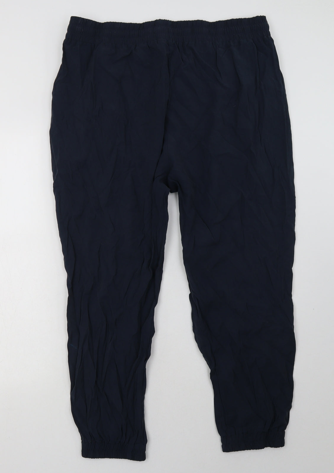 Matalan Womens Blue  Viscose Trousers  Size 18 L30 in Regular Tie