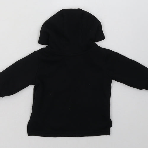 Primark Boys Black Geometric Cotton Pullover Jumper Size 0-3 Months  Pullover