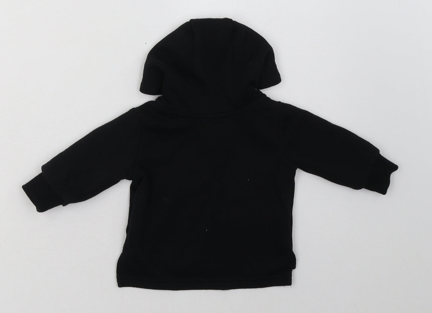 Primark Boys Black Geometric Cotton Pullover Jumper Size 0-3 Months  Pullover