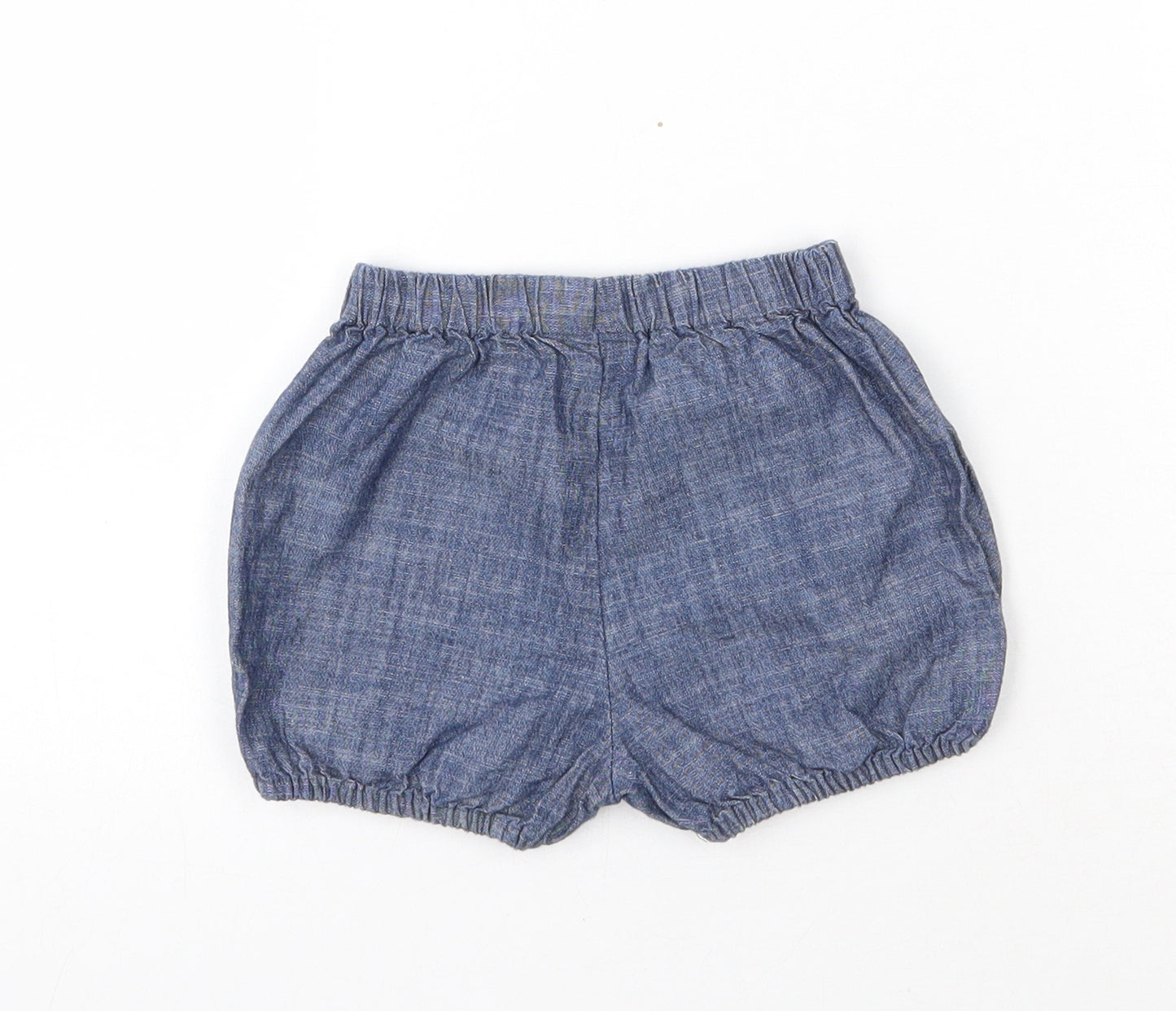 NEXT Girls Blue  Cotton Cropped Jeans Size 6-9 Months