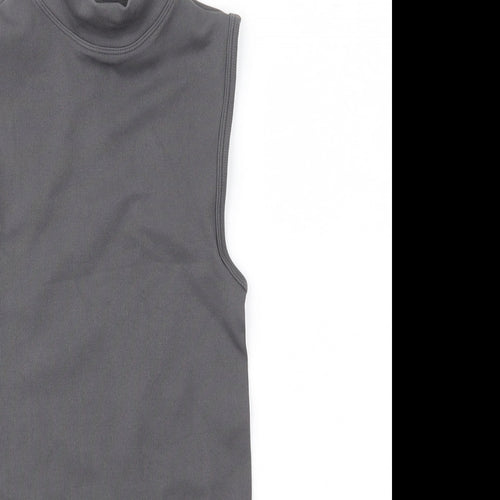 Primark  Womens Grey  Nylon Bodysuit One-Piece Size 2XS