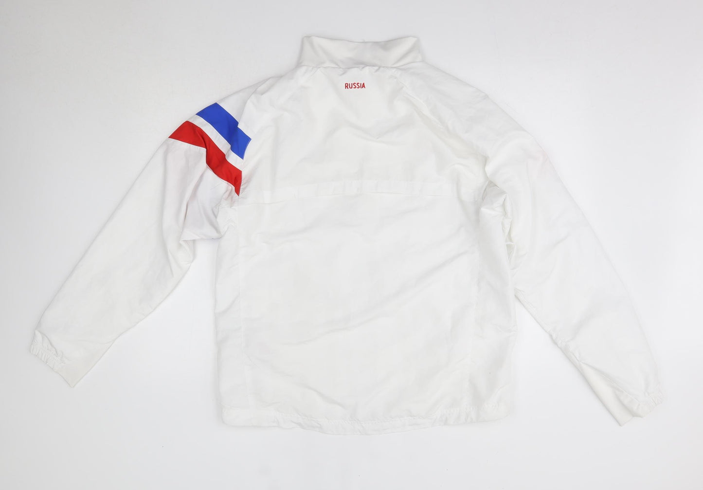 Nike Mens White   Jacket Coat Size L   - Russia