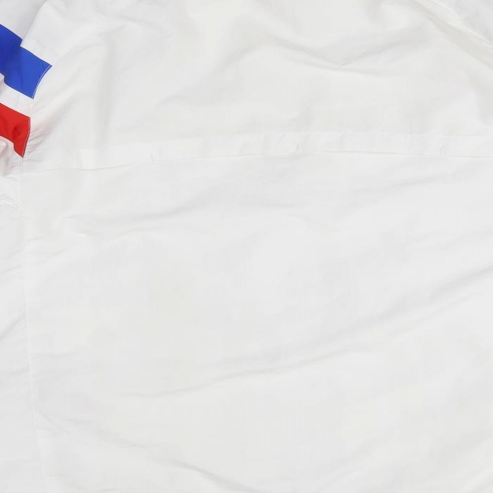 Nike Mens White   Jacket Coat Size L   - Russia