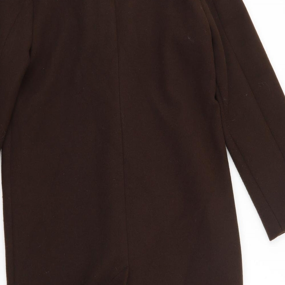 Primark Womens Brown   Overcoat Coat Size 6