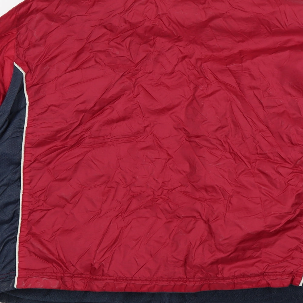 Pronto Mens Red   Rain Coat Jacket Size L