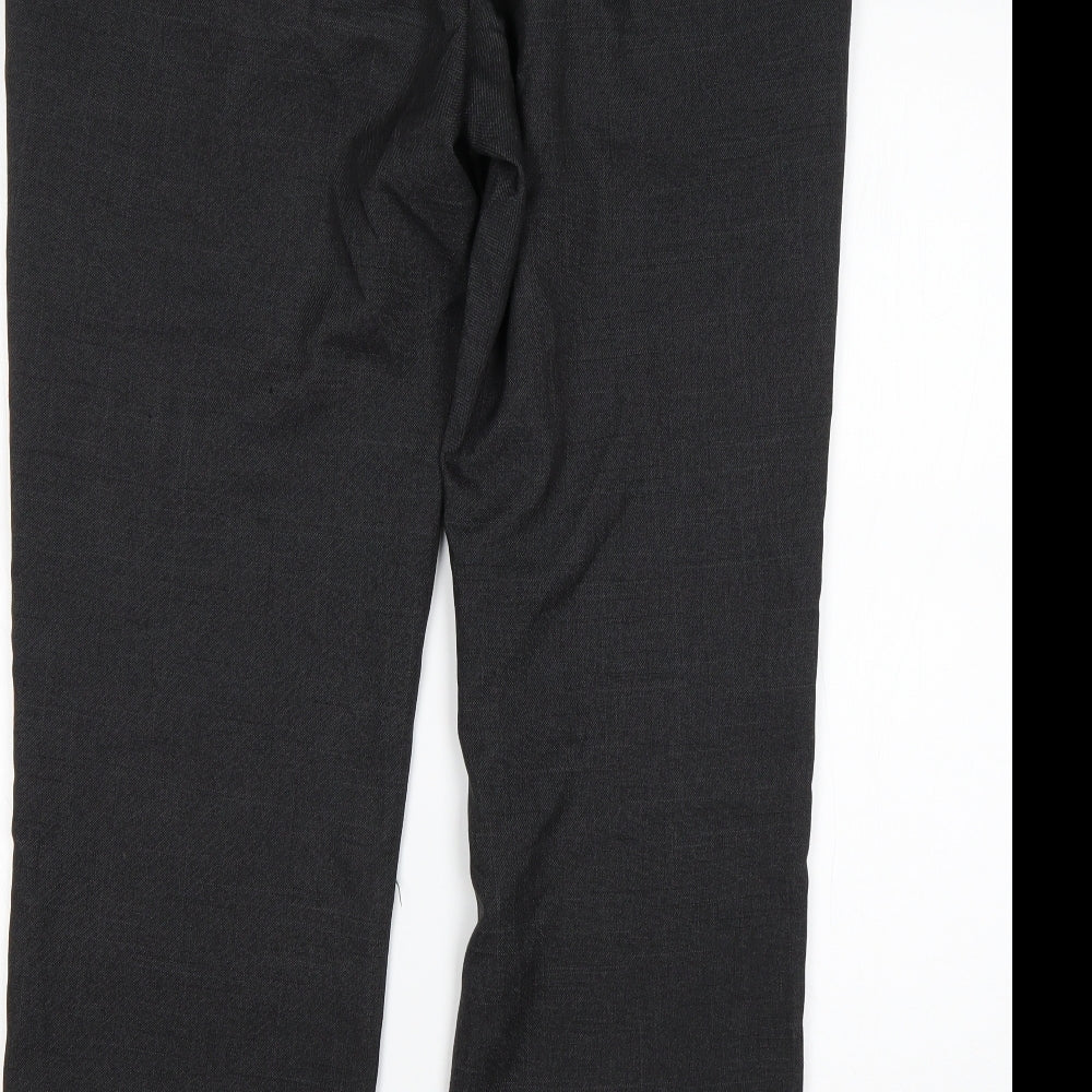 F&F Mens Grey  Polyester Trousers  Size 36 L31 in Regular