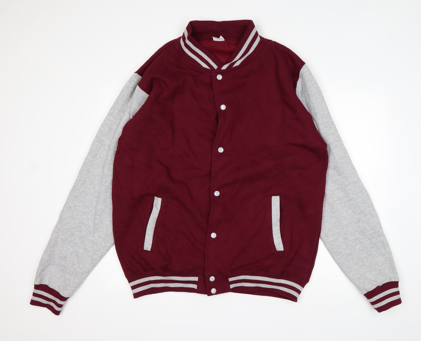 Awdis Mens Multicoloured   Varsity Jacket Jacket Size 2XL