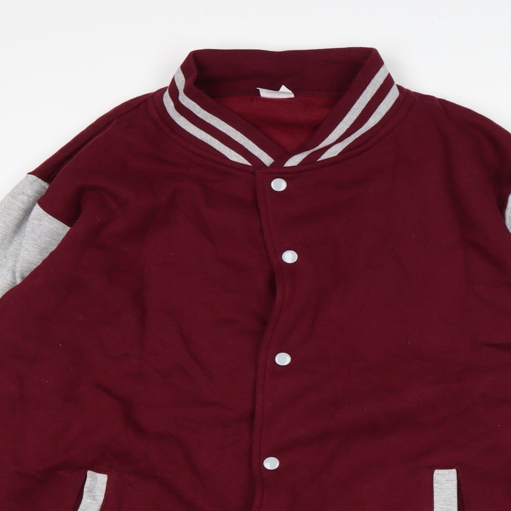 Awdis Mens Multicoloured   Varsity Jacket Jacket Size 2XL