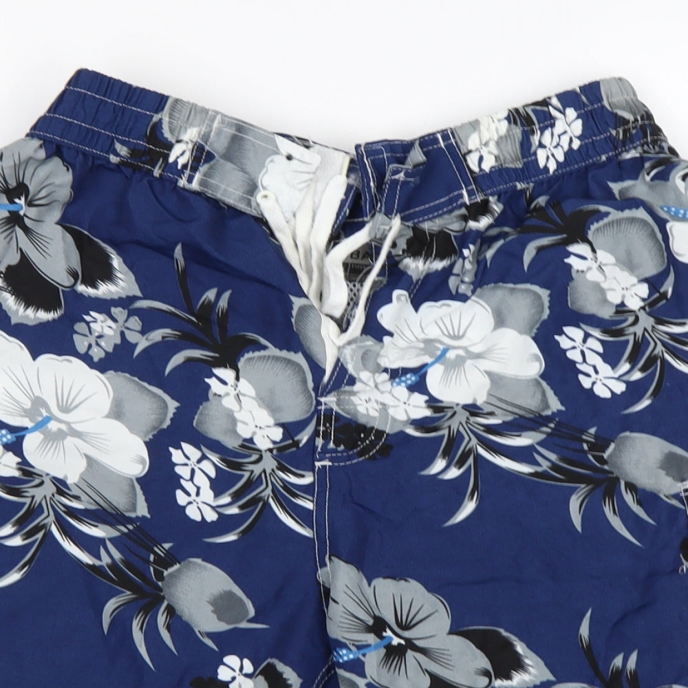 NBA Mens Multicoloured Floral Polyester Athletic Shorts Size 2XL L10 in Regular