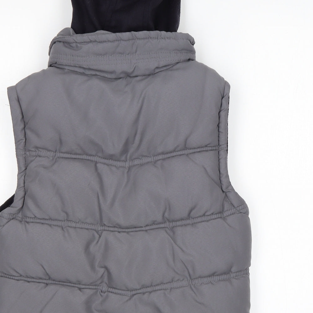 Rebel  Boys Grey   Gilet Coat Size 8-9 Years
