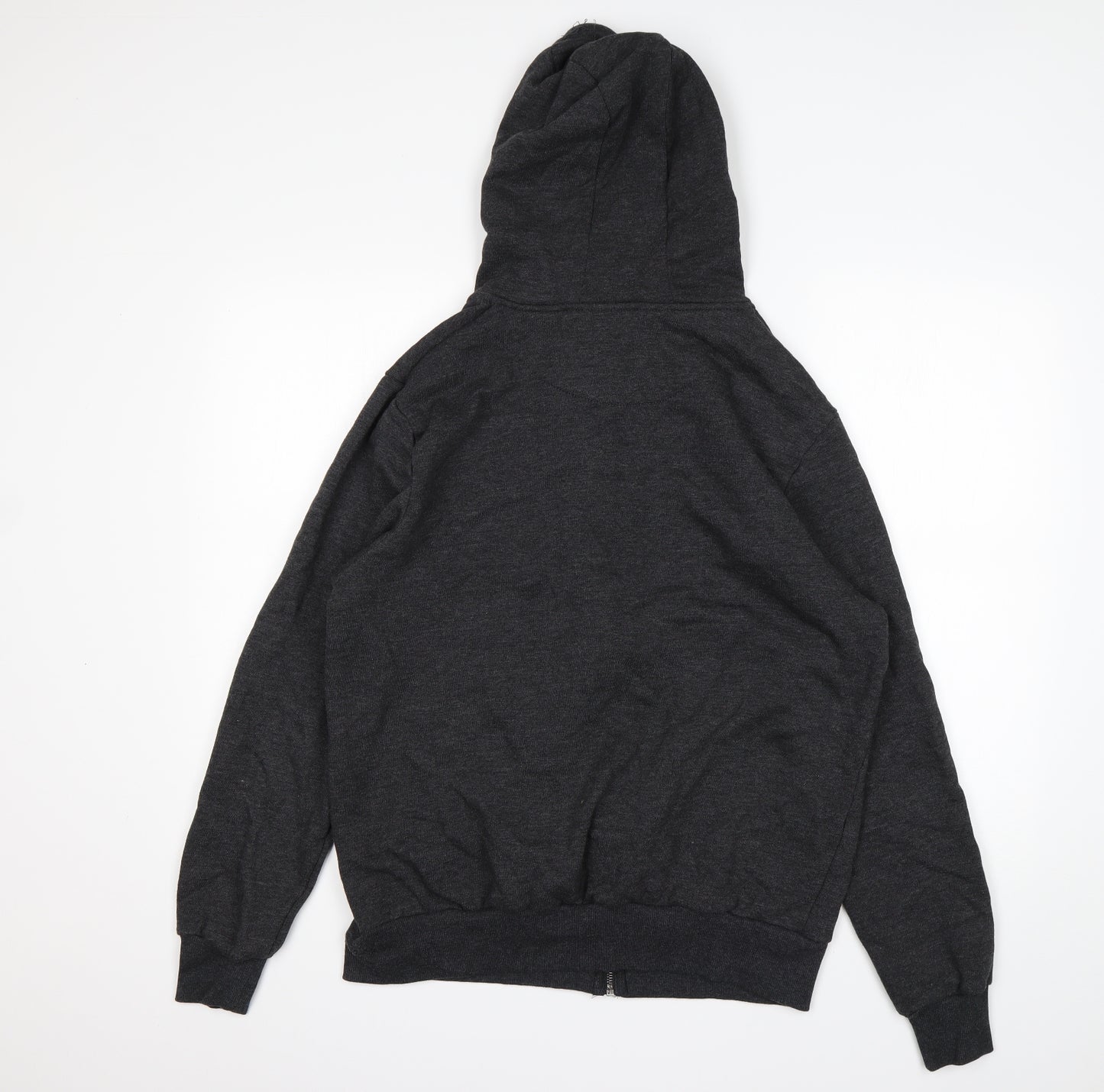 Primark Mens Grey  Cotton Full Zip Hoodie Size L