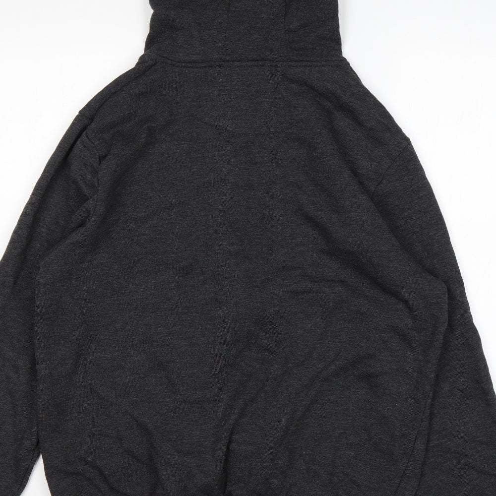Primark Mens Grey  Cotton Full Zip Hoodie Size L