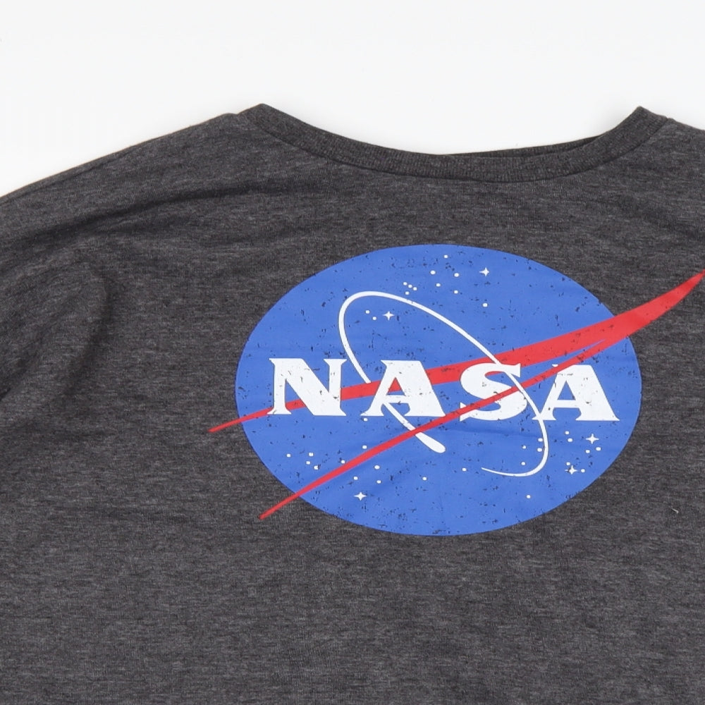 Primark Womens Grey  Polyester Pullover Sweatshirt Size M   - NASA