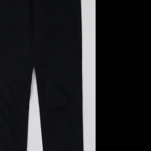 Sud Express Womens Blue  Cotton Straight Jeans Size 8 L32 in Regular Button