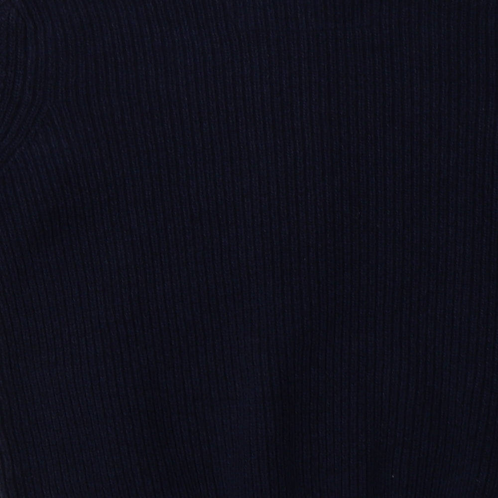 Debenhams Mens Blue  Cotton Full Zip Sweatshirt Size L