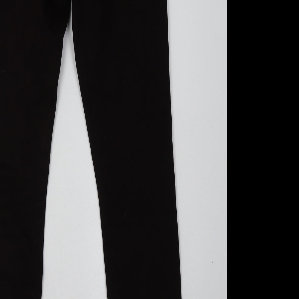 Topshop Womens Purple  Cotton Straight Jeans Size 28 L30 in Regular Button