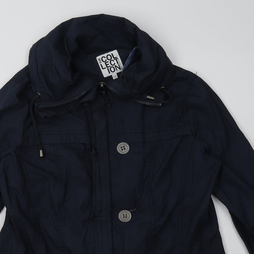 Debenhams Womens Blue   Jacket  Size 12  Zip