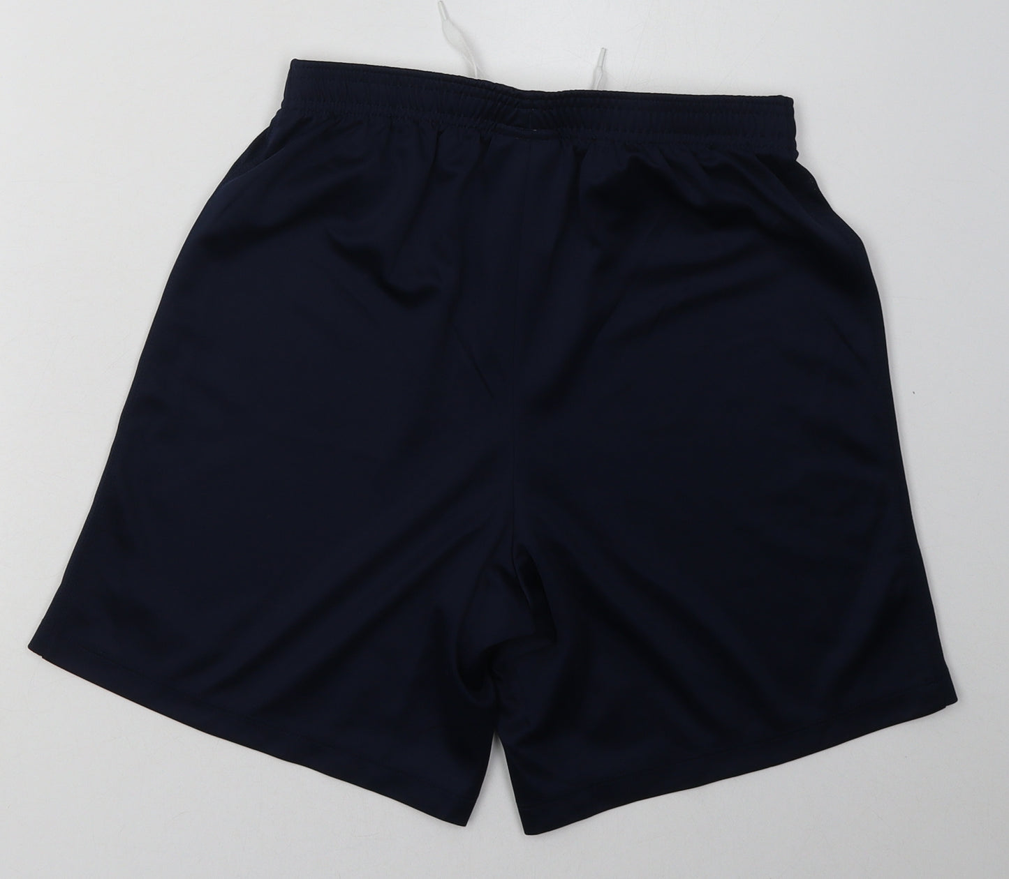 Nike Boys Blue  Polyester Sweat Shorts Size 15-16 Years  Regular Tie