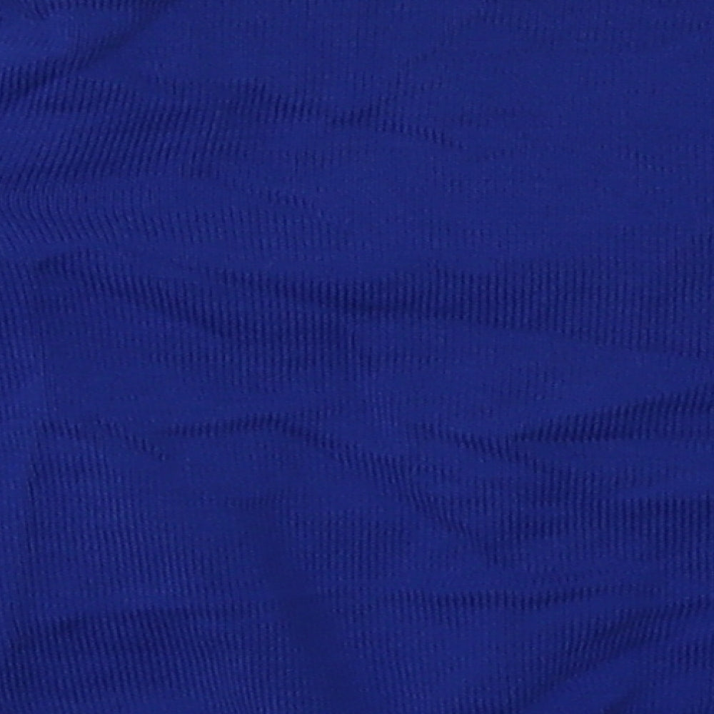 George Girls Blue V-Neck  Cotton Cardigan Jumper Size 3-4 Years  Button - School Wear