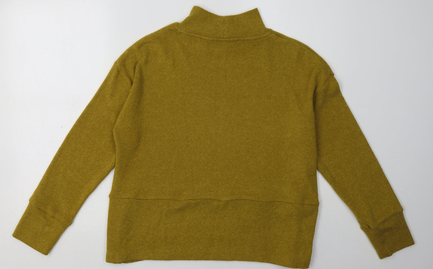F&F Womens Yellow  Polyester Pullover Sweatshirt Size 6  Pullover