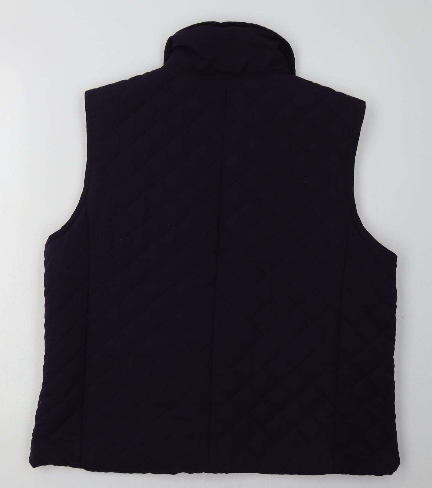 Janique Womens Purple   Gilet Jacket Size 18  Buckle
