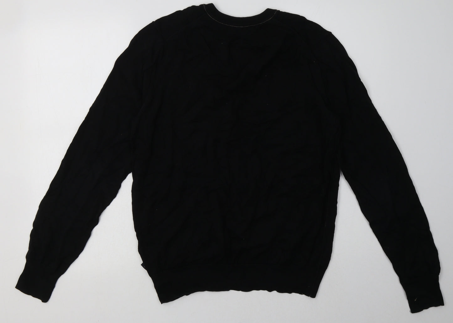 Paul Smith Mens Black  Cotton Pullover Sweatshirt Size M