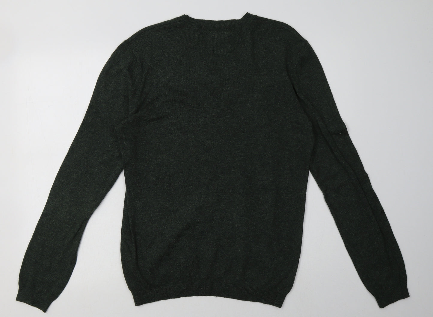 ASOS Mens Green  Nylon Pullover Sweatshirt Size M