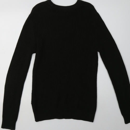 H&M Womens Green  Acrylic Pullover Sweatshirt Size M  Pullover