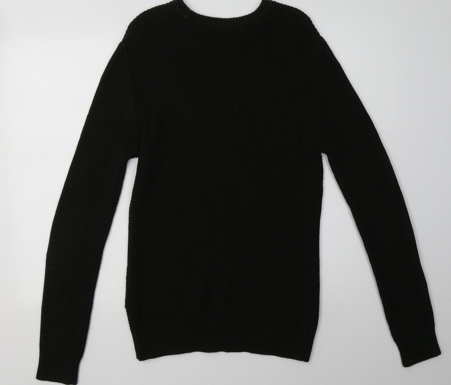 H&M Womens Green  Acrylic Pullover Sweatshirt Size M  Pullover