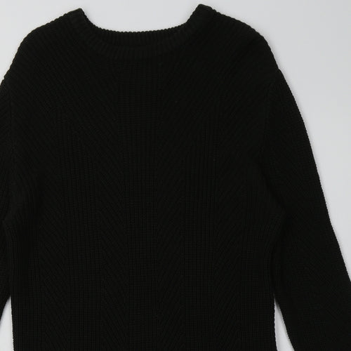 H&M Womens Green  Acrylic Pullover Sweatshirt Size M  Pullover
